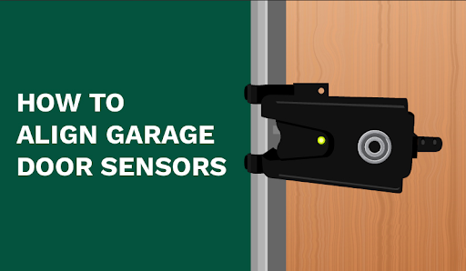 how to align garage door sensors blog illustration